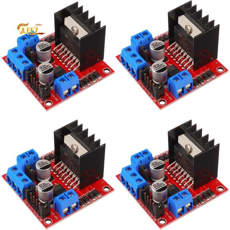 L298N Module - AEE7-4 Pezzi Scheda Controller Motore L298N