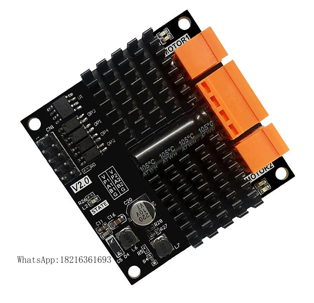 L298N Module - Modulo di controllo motore DC a