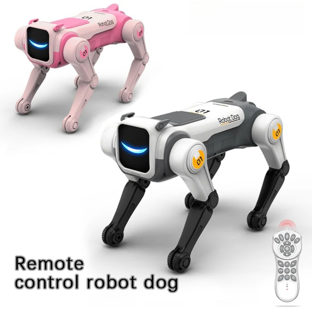 Robot Remote Control - Cane Robot Intelligente Telecomandato, Modello Bionico,