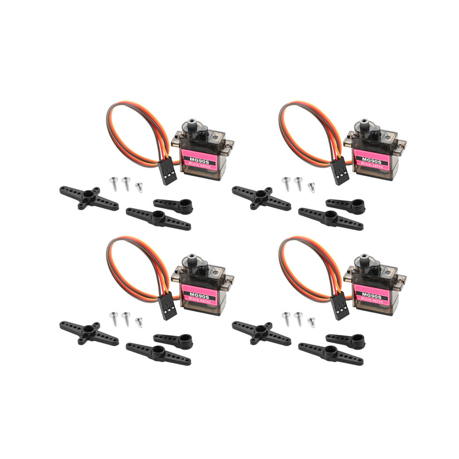 Arduino Robot - 4 pz. Micro Servo con Ingranaggi