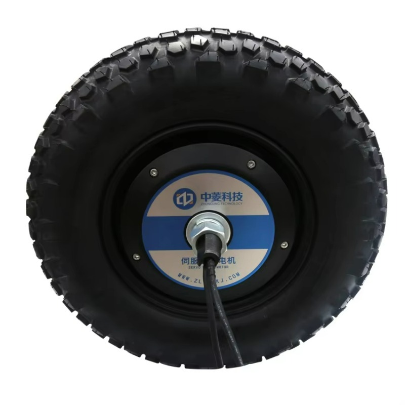 Robot Wheel - Motore servo a mozzo ruota DC
