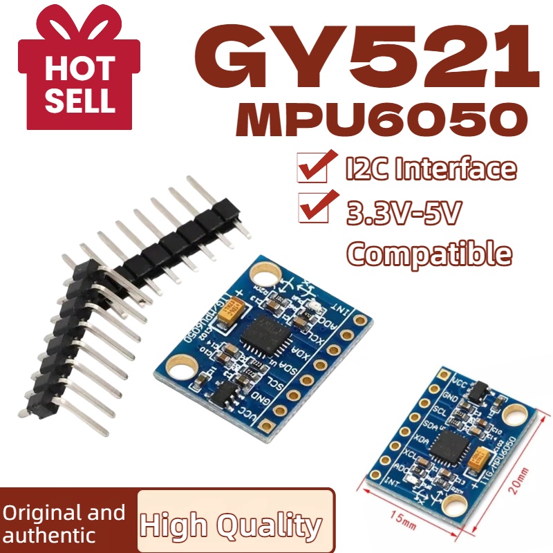 1/5/10 pezzi GY521 GY-521 MPU6 - Accelerometer Mpu6050 recensione e prezzo