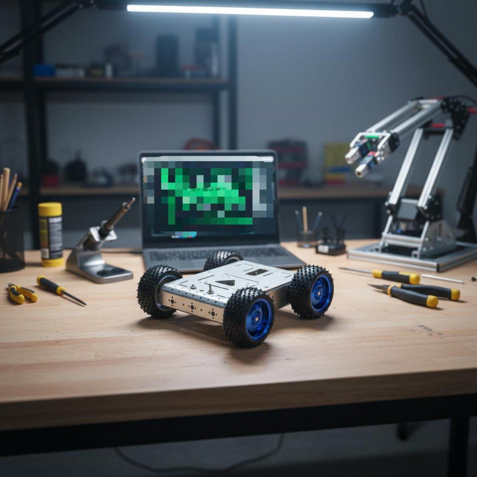 Telaio per auto 4WD intelligen - Robot Wheel recensione e prezzo