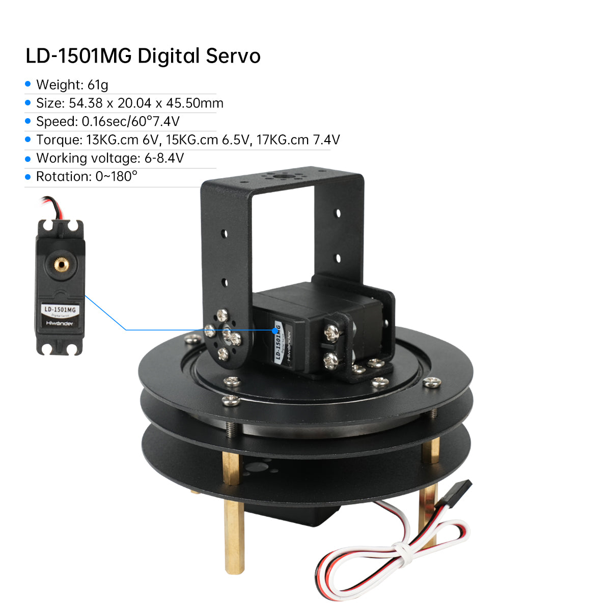 Hiwonder Kit servo digitale Pa - Servo Bracket recensione e prezzo
