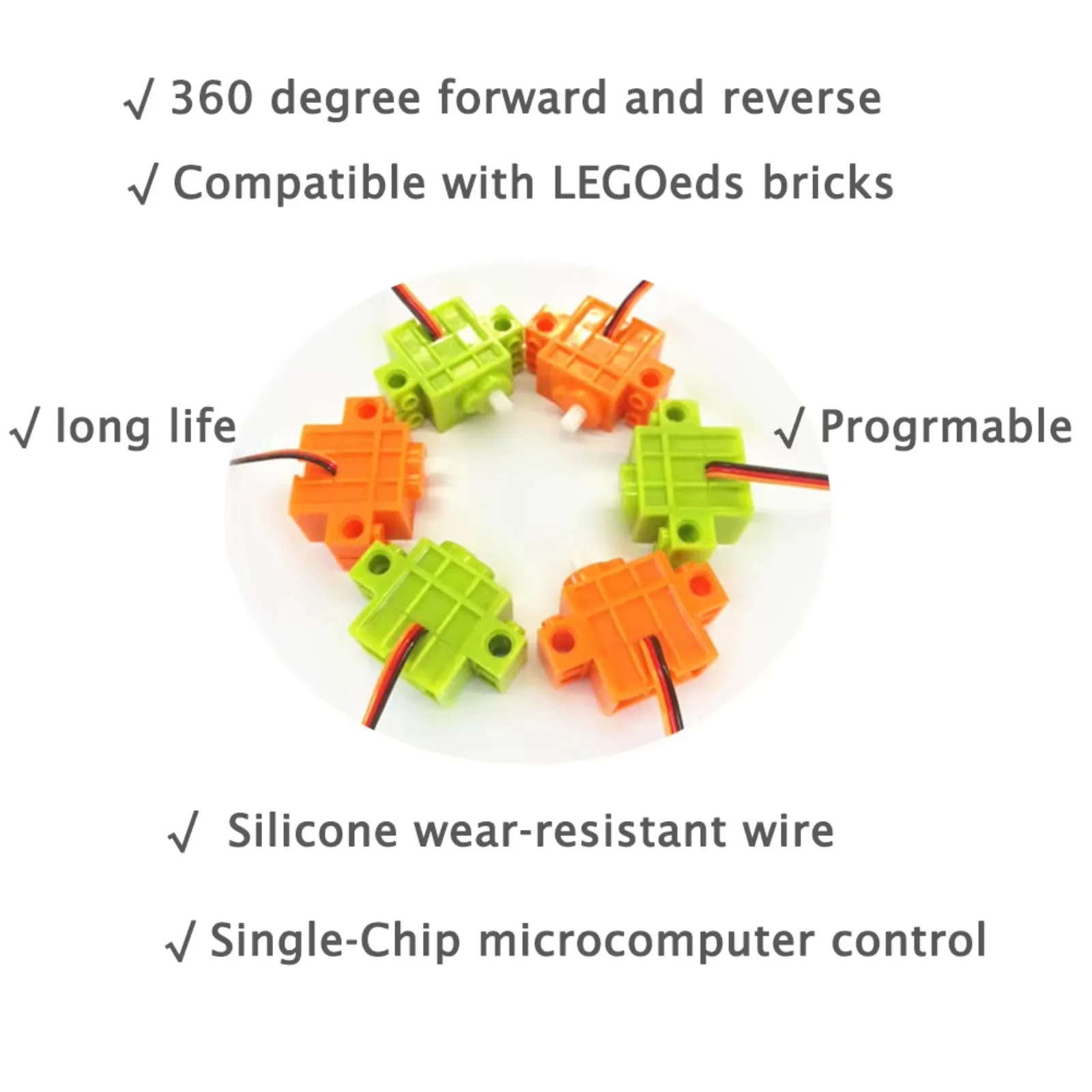 4 pz. Geekservo Servo a Rotazi - Microbit Robot recensione e prezzo