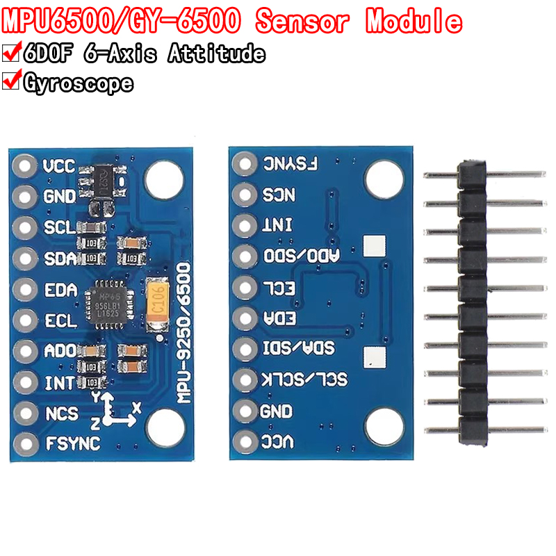 IIC I2C SPI MPU6500 MPU-6500 M - Accelerometer Mpu6050 recensione e prezzo