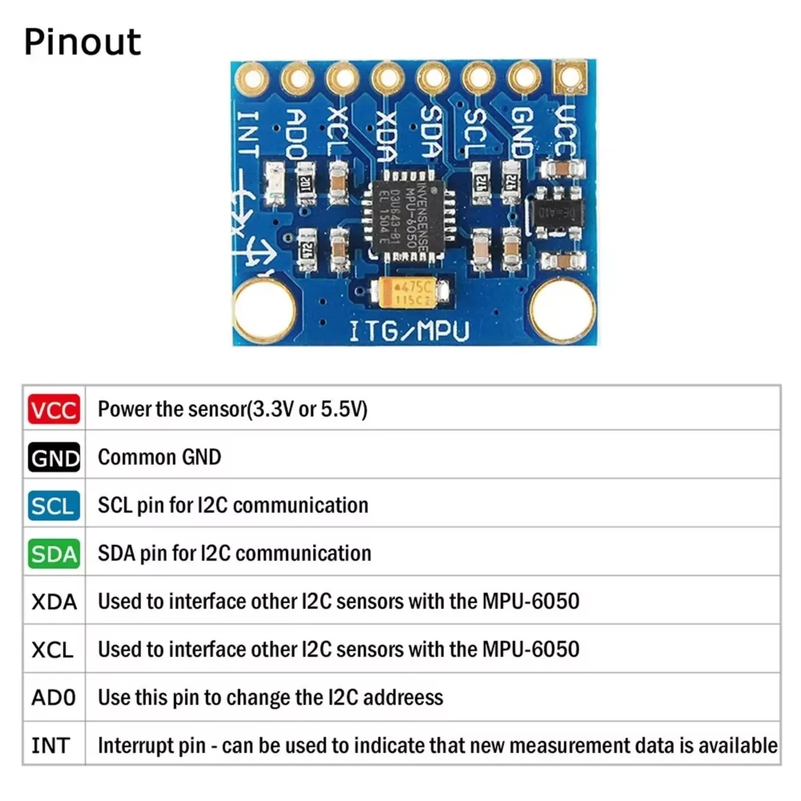 1/5/10 pezzi GY-521 MPU6050 Mo - Accelerometer Mpu6050 recensione e prezzo