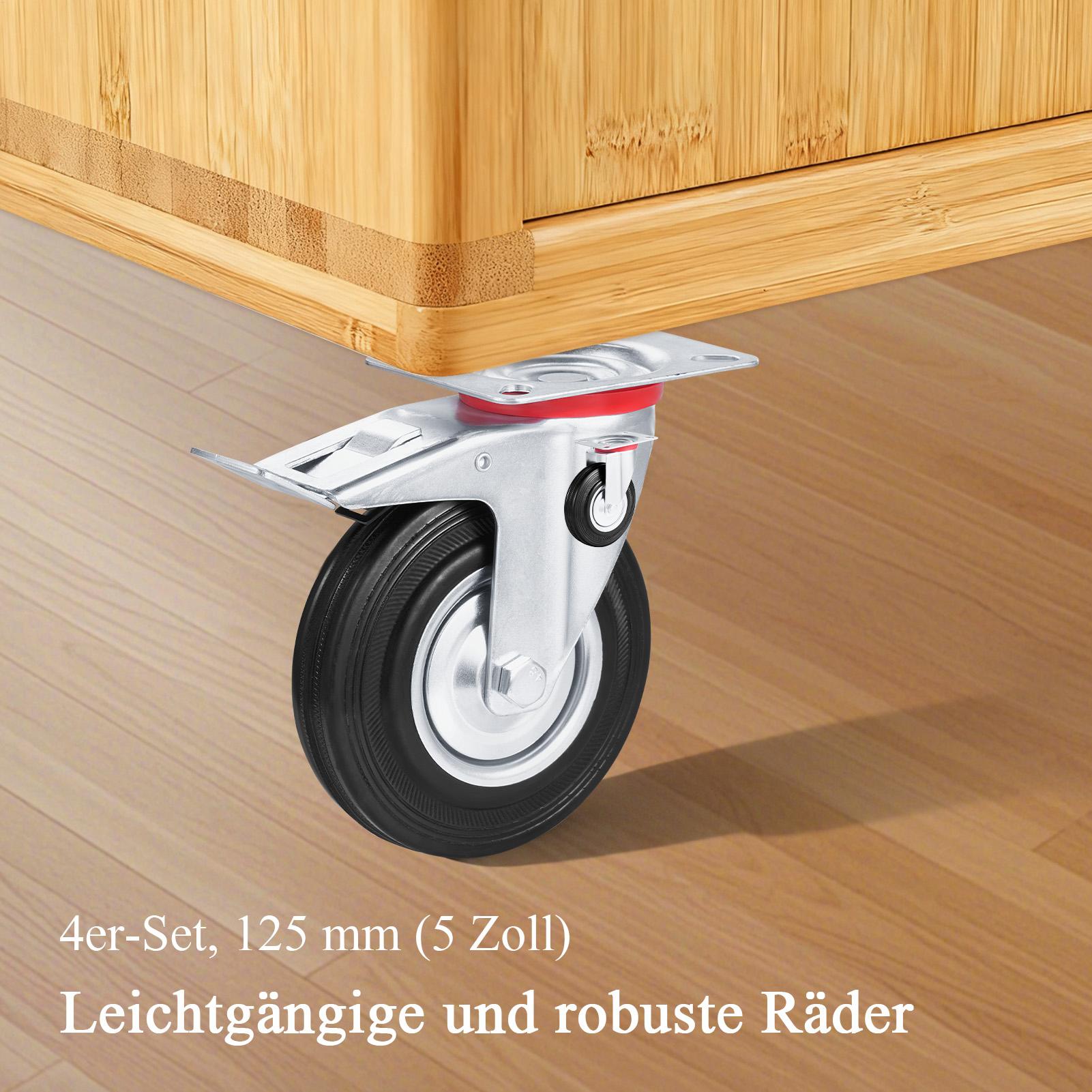 Rotelle per mobili, 4 pezzi, r - Caster Wheel recensione e prezzo