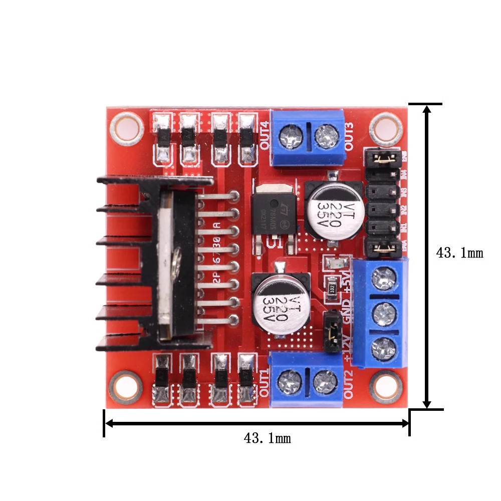 1~100 Pezzi L298N Modulo Contr - L298N Module recensione e prezzo